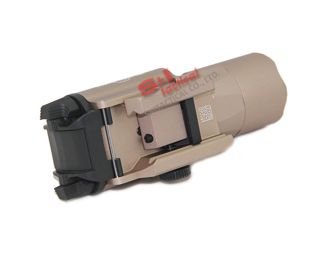 SF X400 Ultra LED Pistol/Rifle WeaponLight (500 Lums, Red laser)